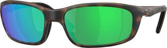 Costa 6S9134 Brine II Polarized 913408 Mens Sunglasses Tortoiseshell Size 59