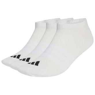 adidas Thin&Light Essentials Low Cut Socks 3 Pack Multifunktionssocken f&uuml;r Herren | wei&szlig;
