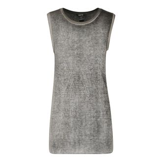 Avant Toi Dames, Tops, Grijs, Maat: XS Zijde