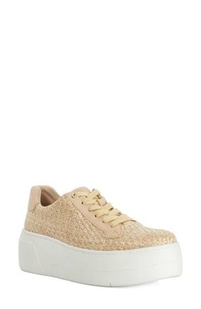 Dune London Episode Platform Sneaker in Natural at Nordstrom, Size 6.5Us
