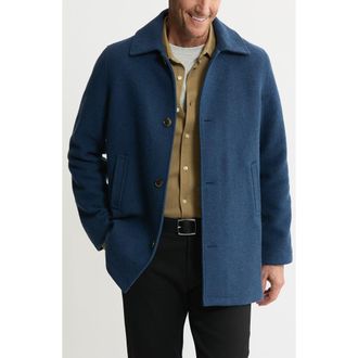 J.A.C.H.S. Herringbone Coat in Blue at Nordstrom Rack, Size Xx-Large