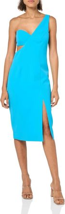 Bcbgmaxazria Gryffyn One-Shoulder Dress In Blue