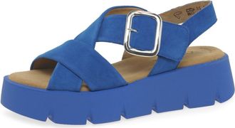 Gabor Daphne Womens Sandals 4.5 UK Blue Sapphire 36