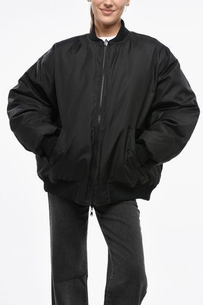 Wardrobe.NYC Reversible Bomber-Fit Puffer Jacket Wardrobe.nyc