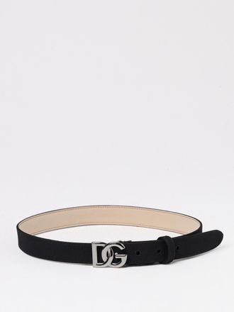 Dolce & Gabbana Cintura DG in cotone con stampa logo