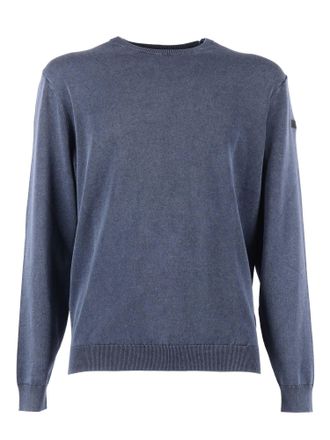 Roberto Ricci Design Washed Effect Round Neck Sweater