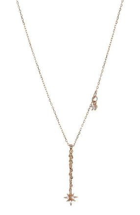 Alex and Ani Harry Potter Hermione Wand Necklace in Gold at Nordstrom