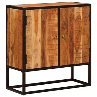vidaXL Aparador Beta Natural 70 X 30 X 75 Cm Madera De Acacia S&oacute;lida Vidaxl