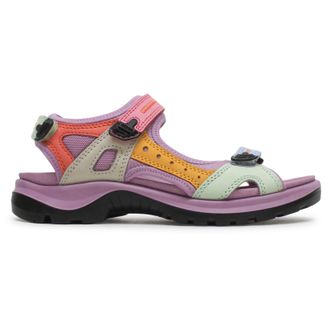 Ecco Ecco Offroad 822083 Leather Womens Outdoor Sandals - Multicolor Lavender Mist - Size:UK 6.5-7