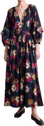Apiece Apart Skala Maxi Dress In Floating Floral