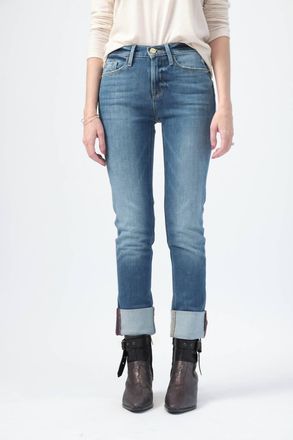 Frame Denim Le Nik Low Slung Jean In Moma