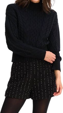 Allison New York Rylee Knit Sweater In Black