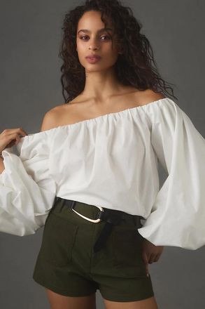 Maeve Colette High-Rise Shorts
