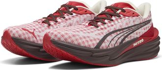 Puma Scarpe da running Deviate NITRO 4 Check da uomo, Accessori, Rosso, 48.5
