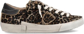 Philippe Model Paris Prsx - Dames - Sneakers - Bruin - 36 EU - Katoen - Schoenen