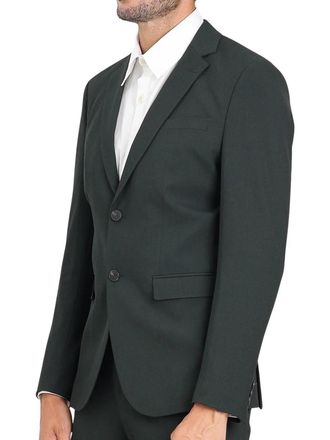Selected Forest Green Two-Button Tailored Recycled Polyester Blazer