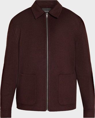 Vince Men & apos;s Splittable Wool Blend Full-Zip Jacket