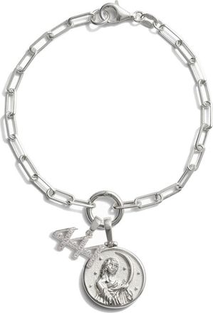 Awe Inspired Divine Intuition Charm Bracelet in 444 - Sterling Silver at Nordstrom