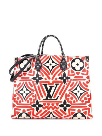 Louis Vuitton OnTheGo Limited Edition Crafty GM shopper met monogram - Zwart
