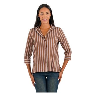 Hope Overhemden, Dames, Veelkleurig, L, Camicia Vorbek/R