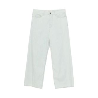 Golden Goose Straight Jeans, male, Blue, Size: W30 Journey Wide Pant