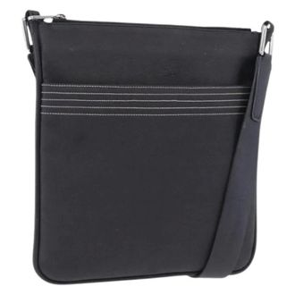 Loewe Pre-owned Leren Schoudertas - Dames - Pre-owned - Zwart - Maat: ONE Size Leer