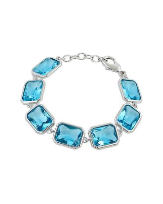 Savvy Cie Jewels 18K Plated Cz Dangle Bracelet