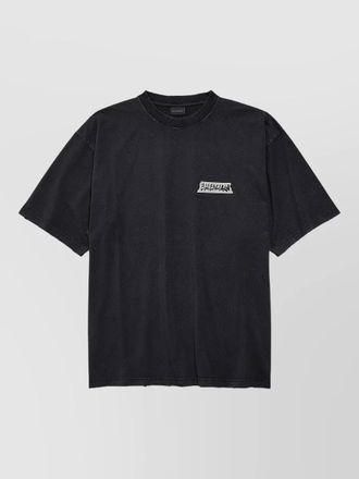 Balenciaga medium fit t shirt crew neck