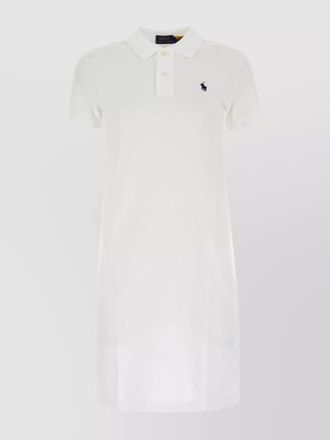 Polo Ralph Lauren cotton polo midi dress