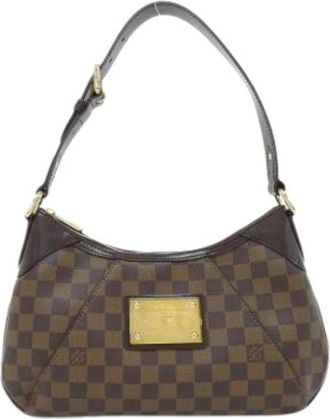 Louis Vuitton Pre-owned Shoulder Bags, female, Brown, Size: ONE SIZE Pre-owned Shoulder Bag - Vintage Damier Canvas