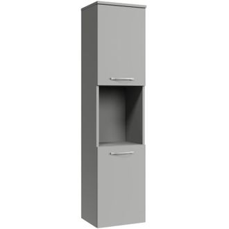 Badplaats Mueble De Ba&ntilde;o Montreal 30 X 30 X 131 Cm - Gris Mate - Mueble De