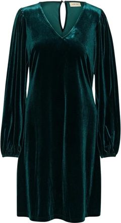 Cream Crpativa Dress - Dames - Korte kleedjes - Groen - L - Polyester - Kleedjes