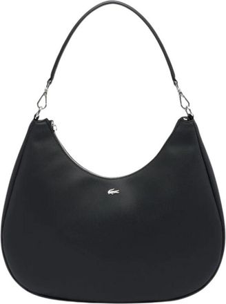 Lacoste Daily City Zwart Handtas Lucky Bag - Dames - Schoudertassen - Zwart - ONE Size - Tassen