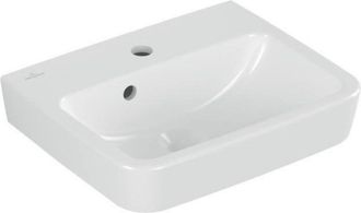 Villeroy & Boch V&b Aufsatz-handwaschbecken O.novo 450x370mm Mit &Uuml;berlauf Wei&szlig; C+