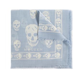 Alexander McQueen Mujer, Accesorios, Azul, Talla: ONE Size