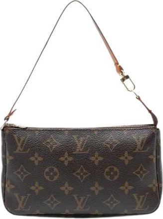 Louis Vuitton Pre-owned Shoulder Bags, female, Brown, Size: ONE SIZE Pre-owned Vintage Shoulder Bag