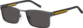 Tommy Hilfiger Mens TH-2087-S-SVK TH 2087 57 SVK Sunglasses - Grey - One Size