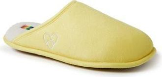 Dearfoams Riley Pride Scuff Slipper in Yellow at Nordstrom Rack, Size Xx-Small