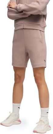 Puma CLOUDSPUN Bike Shorts in Sandstone Heather at Nordstrom, Size X-Large