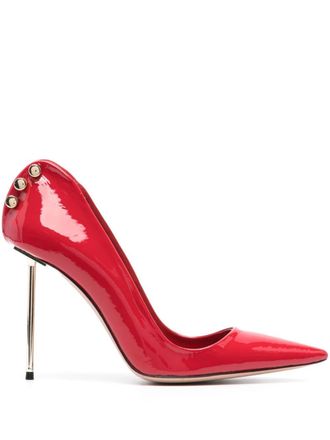 HARDOT Pumps Supreme Ass con tacco metallizzato - Rosso