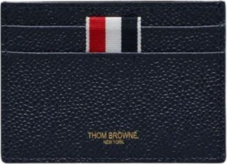 Thom Browne Card Holder Wallet Navy MAW020L-00198-415