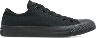 Converse Canvas Lage Top Rubberen Zool Sneaker - Heren - Sneakers - Zwart - 39 1/2 EU - Schoenen
