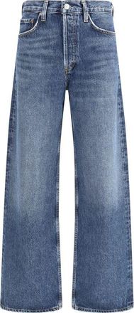 A Gold E Agolde Cotton Straight-Leg Womens Jeans