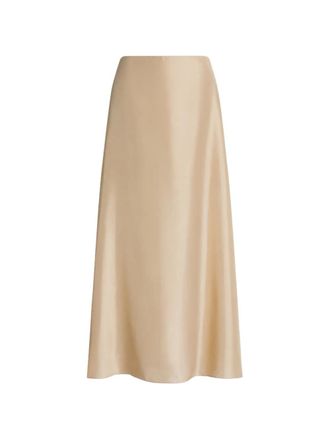 Alberta Ferretti Flowing Silhouette A-Line Midi Skirt