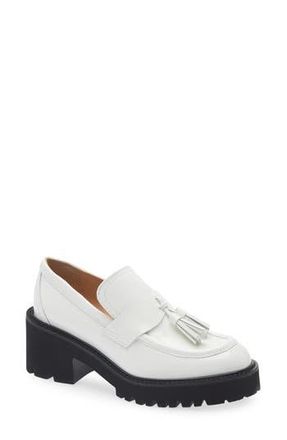 La Canadienne Roam Tassel Loafer in White at Nordstrom Rack, Size 10Us / 40.5Eu