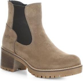 Bos. & Co. Mercy Waterproof Zip Bootie in Taupe Suede at Nordstrom Rack, Size 10-10.5Us / 41Eu