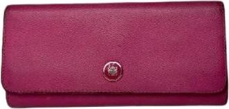 Loewe Pre-owned Vintage Portemonnee - Dames - Vintage Accessoires - Paars - ONE Size - Leer - Vintage