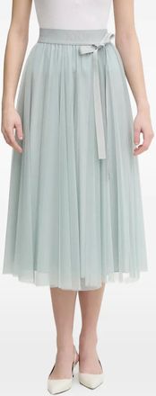 Joop ribbon midi skirt - Blue