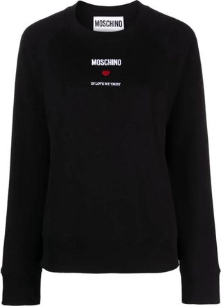 Moschino 1555 Sweatshirt - Dames - Sweatshirts - Zwart - M - Hoodies & sweatvesten