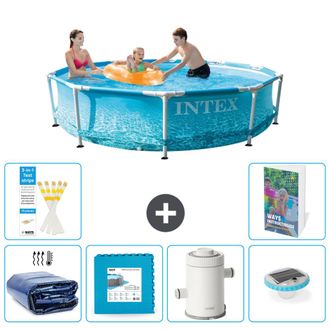 Intex Piscina Con Estructura Redonda - 305x76 Cm - 7-piezas S152